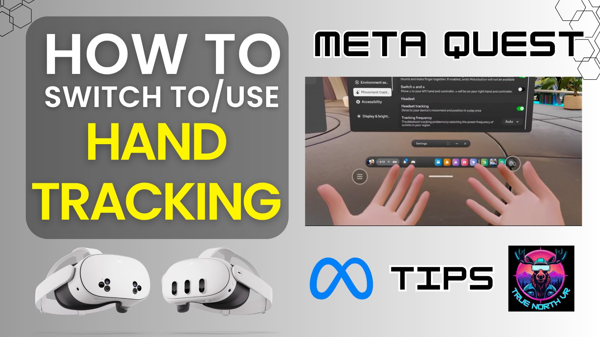How to Switch to & Use Hand Tracking on Meta Quest 3, 3s, and 2