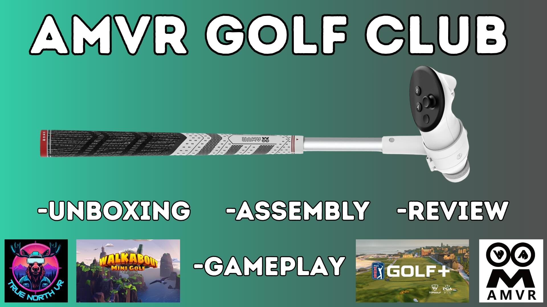 AMVR Golf Club Attachment for Meta Quest 3 & 3s Review