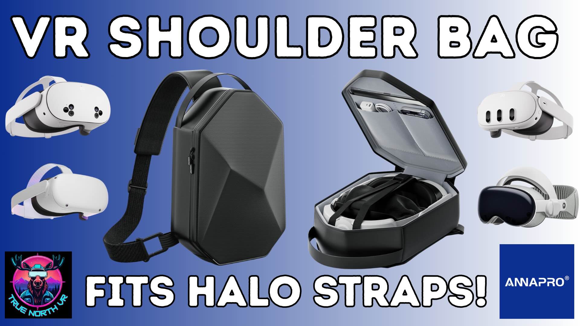 The Ultimate Shoulder Bag for Meta Quest & Apple Vision Pro: ANNAPRO Delivers Protection, Flexibility, and Style