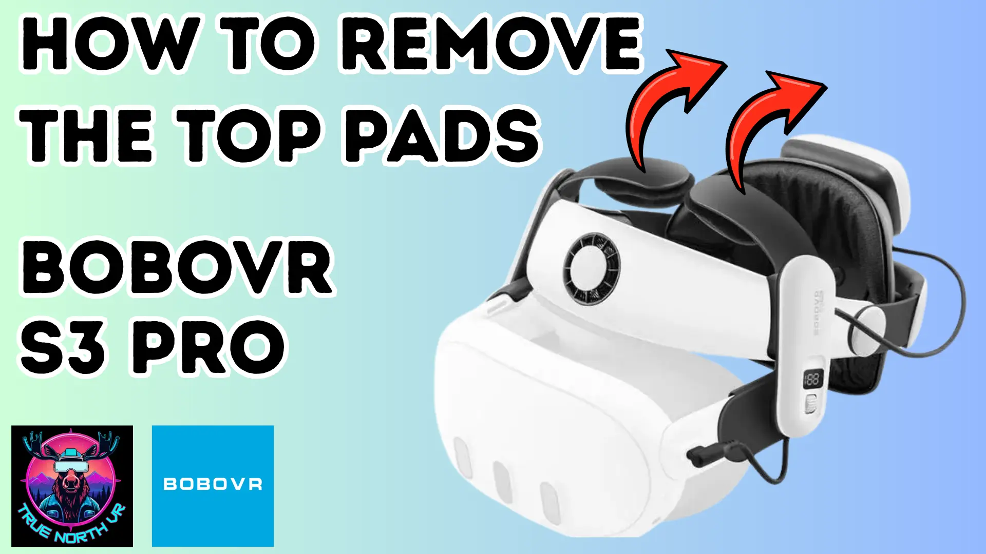 How to Remove the Top Arms/Pads from Bobovr S3 Pro Head Strap – Meta Quest Tips
