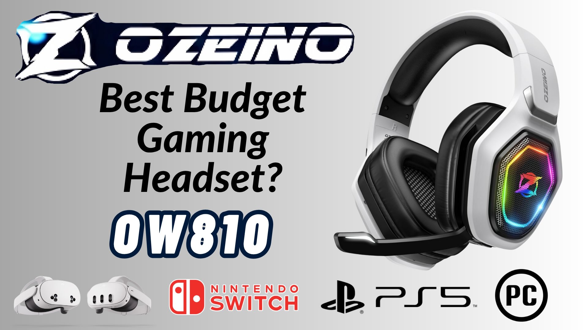 Best Budget Gaming Headset? – Ozeino OW810 Gaming Headset Review
