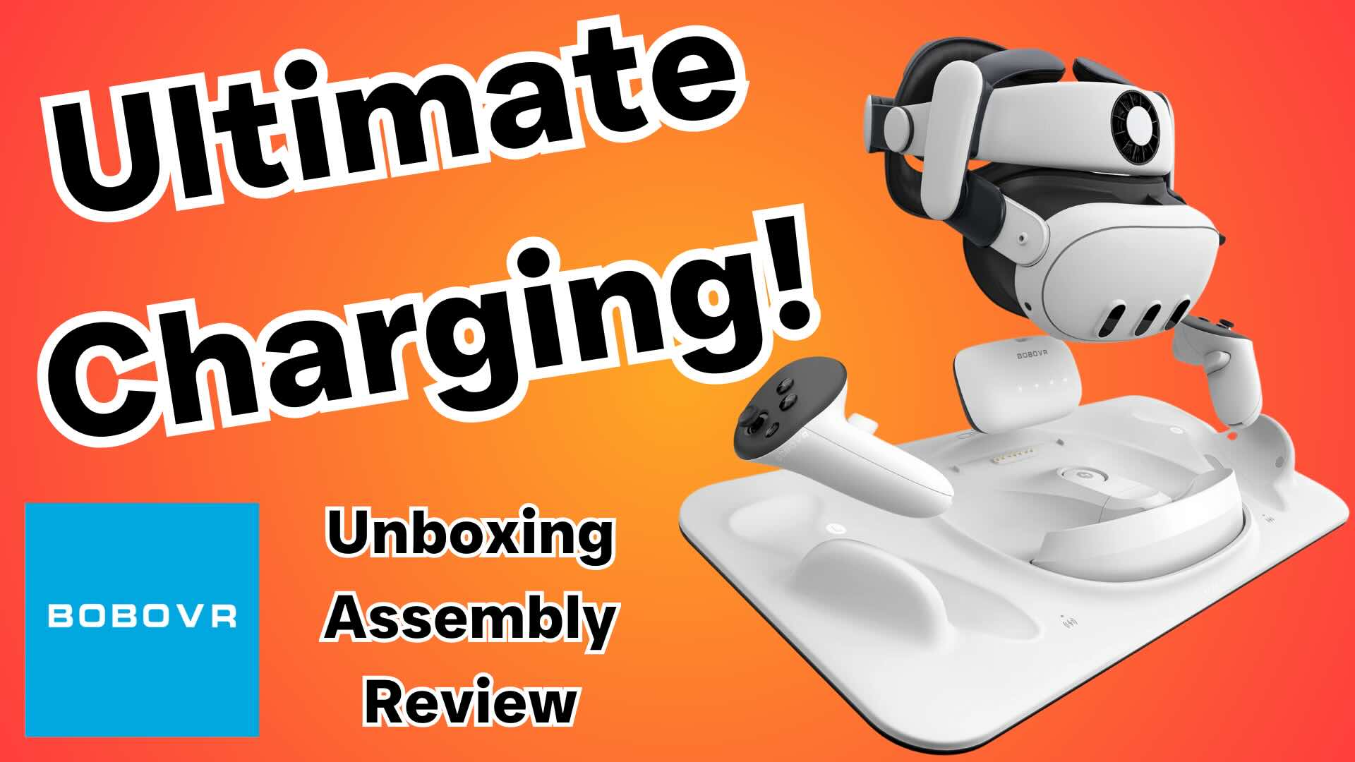 Bobovr D3 Charging Dock for Meta Quest 3 – Charge it All! – Unboxing, Assembly, Testing, Review