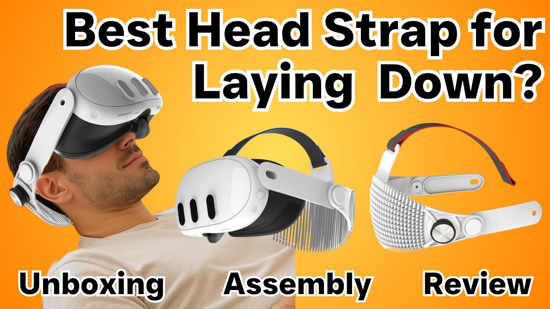 Recline & Lay Down With Your Meta Quest 3 & 3s in Comfort – APEXINNO A3 Ultra-Light Head Strap Review