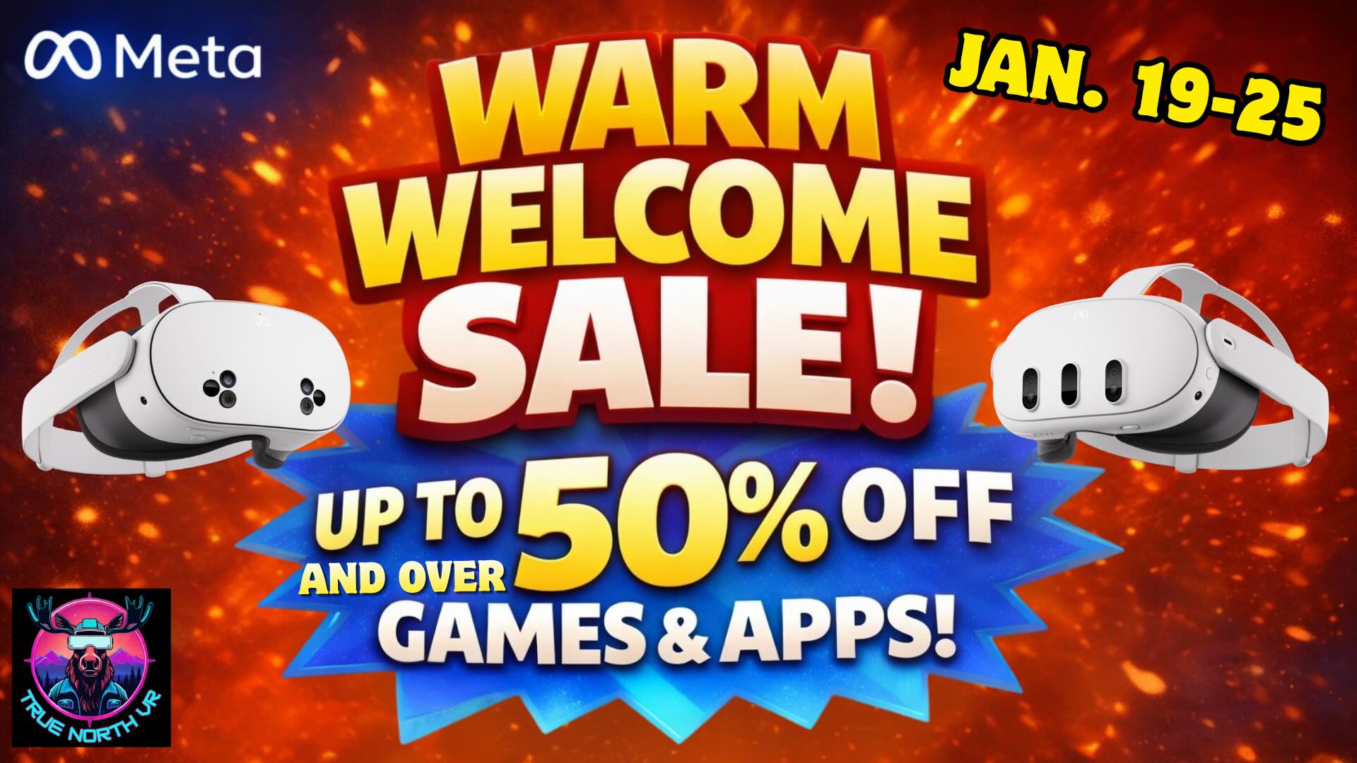 Meta Quest Warm Welcome Sale – Up to (And Over) 50% Off Games & Apps – Sorted Lists of Games!