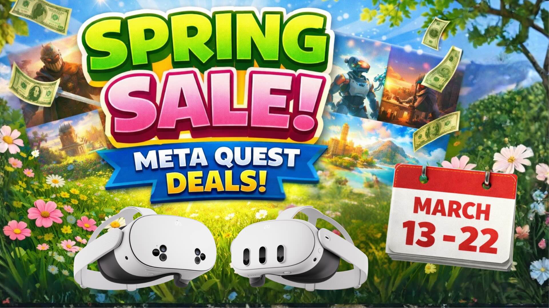 Meta Quest Spring Sale – Full Sortable List of Games/Apps – Up to 90% Off!