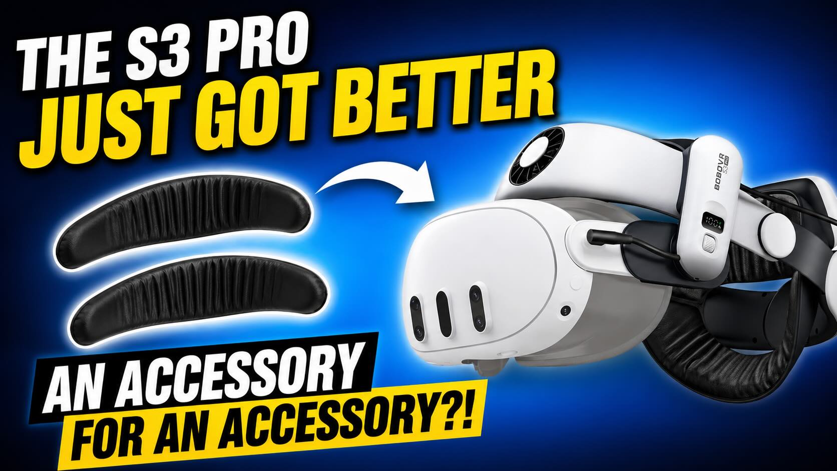 The BOBOVR S3 Pro Just Got Better – Nexus Orbit Ice Silk & Ice Gel Pads Review