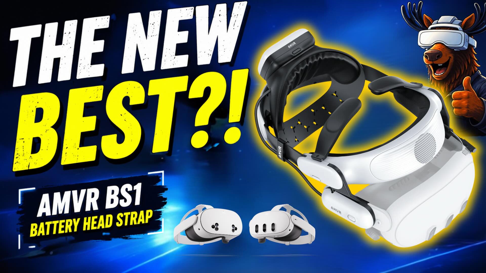 AMVR BS1 Battery Strap Review – A Comfortable Cooling-Focused Upgrade for Meta Quest 3 & 3S