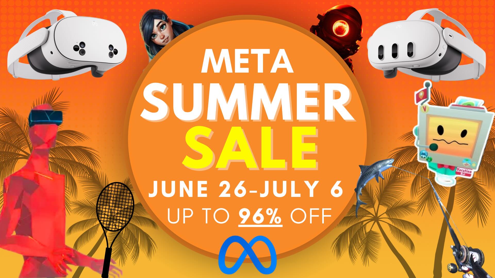 Meta Summer Sale 2026 – Games Up To 96% Off – Full Sortable List