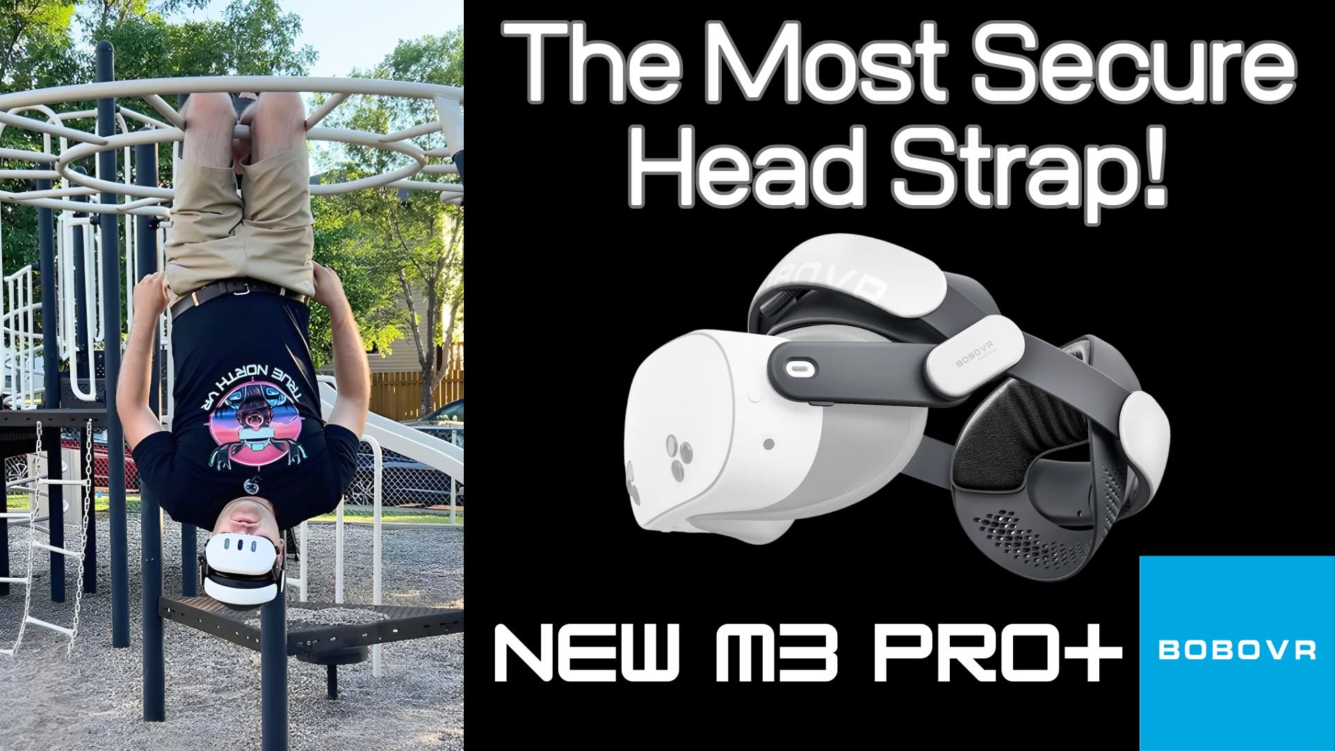 New BOBOVR M3 Pro+ Head Strap for Meta Quest 3 & 3s – The Most Secure Head Strap on the Market!