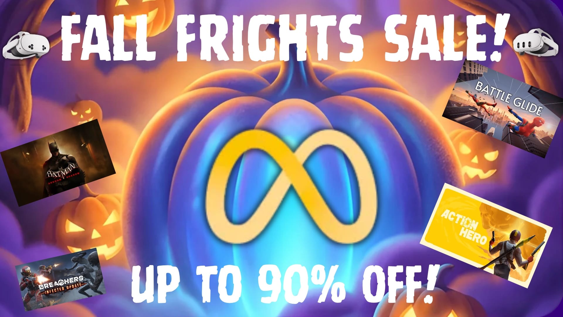 Meta Fall Frights Sale – Up to 90% Off Meta Quest Games!